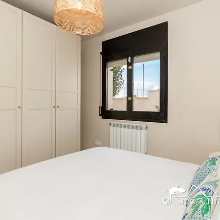 Caliza In With Private Pool And Large Garden - Air Conditioning In Bedroom Villa Cunit